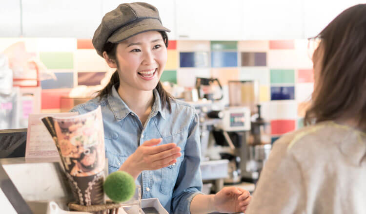 販売サービス・小売等の人材サービスイメージ