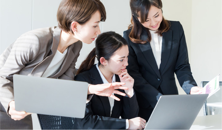 研修・教育サービスの人材サービスイメージ