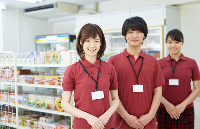 販売サービス・小売等の人材サービスイメージ